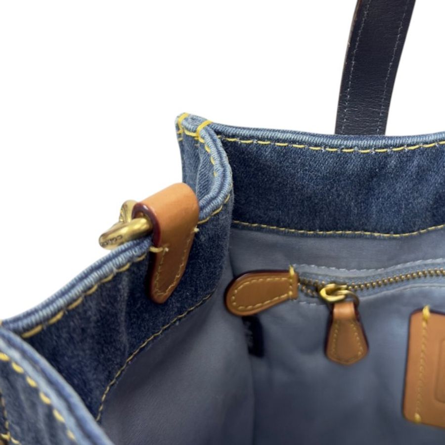 COACH 牛仔 2用袋-15