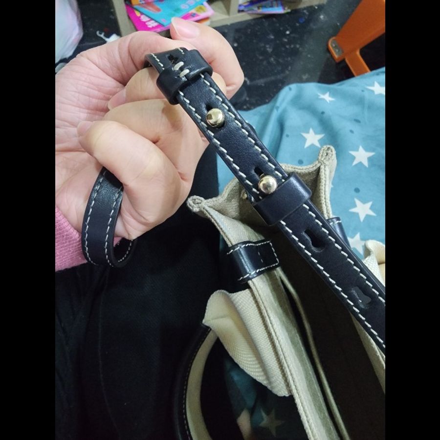 Chloe' woody小號深藍色-12