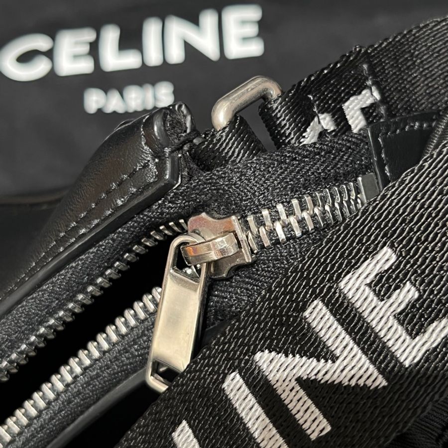 Celine 黑色AVA月亮豌豆腋下包 2021年 尺寸約26*18*6 附件:防塵袋-18