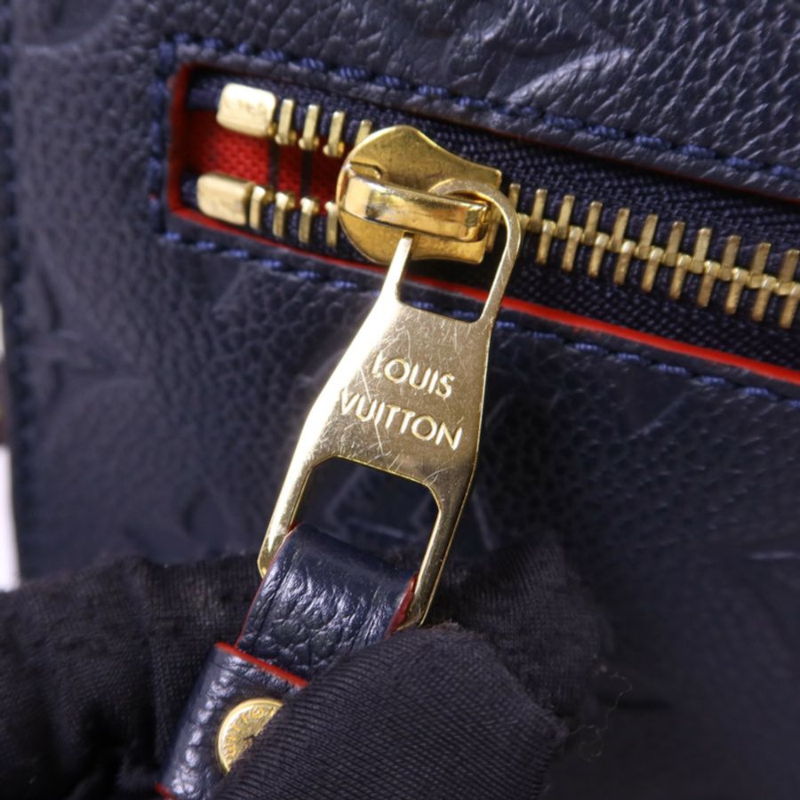 LOUIS VUITTON Monogram Empreinte Pochette Metis金扣手挽肩背兩用袋-10