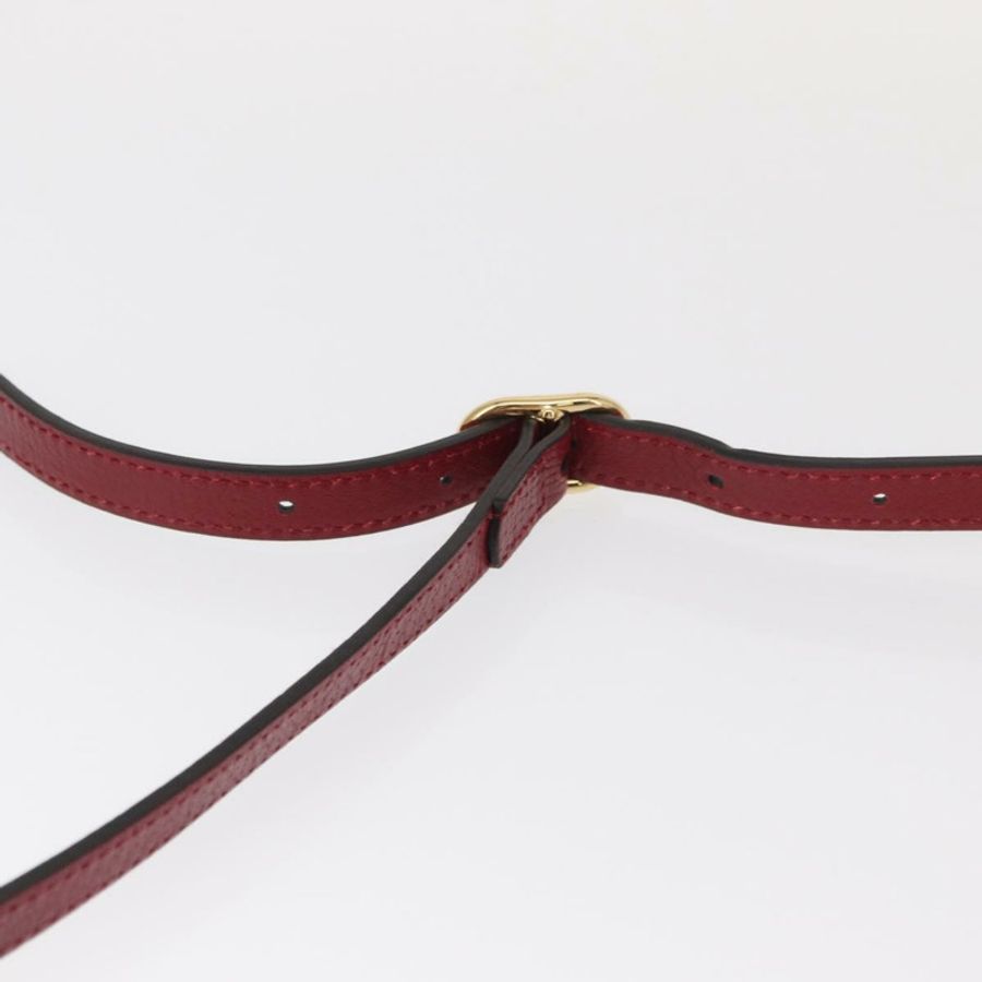 【日本直送】GUCCI Micro GG Supreme哆啦A夢肩包 PVC 米色 金色 647801 正品 161141SM-7