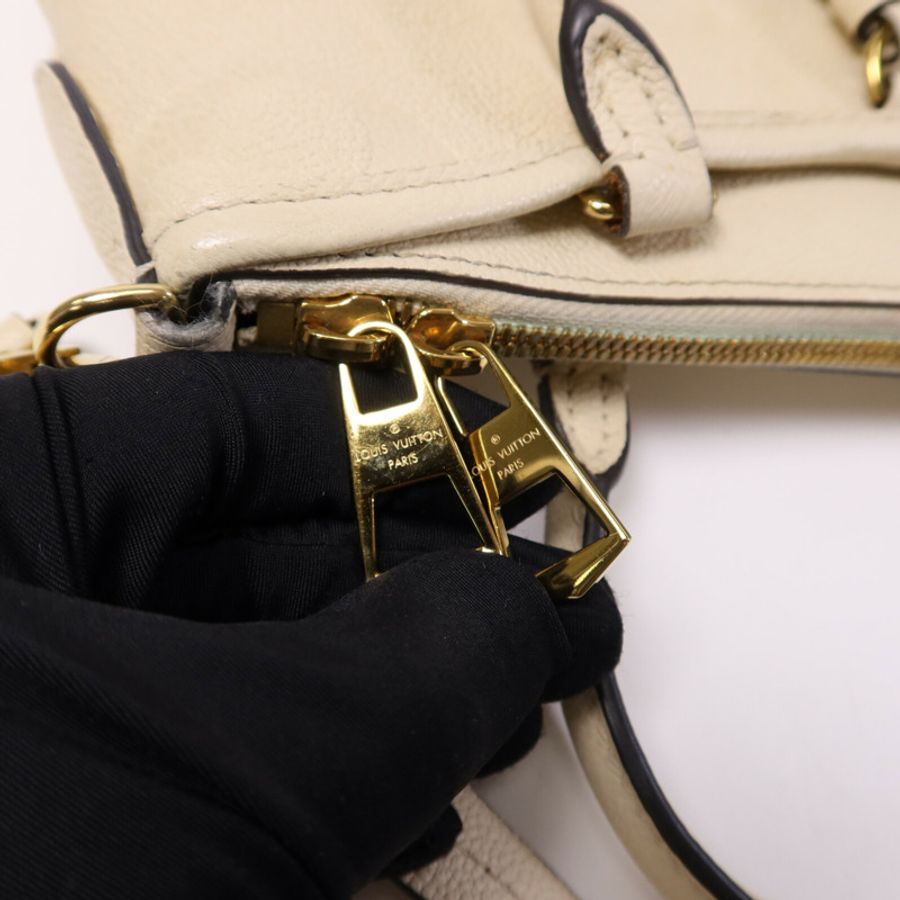 LOUIS VUITTON Monogram Empreinte Trianon PM金扣手挽肩背兩用袋-13