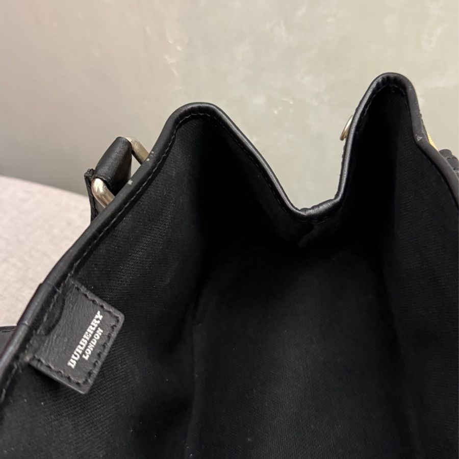 Burberry包經典格紋肩揹包 手提小包 小便當包-19