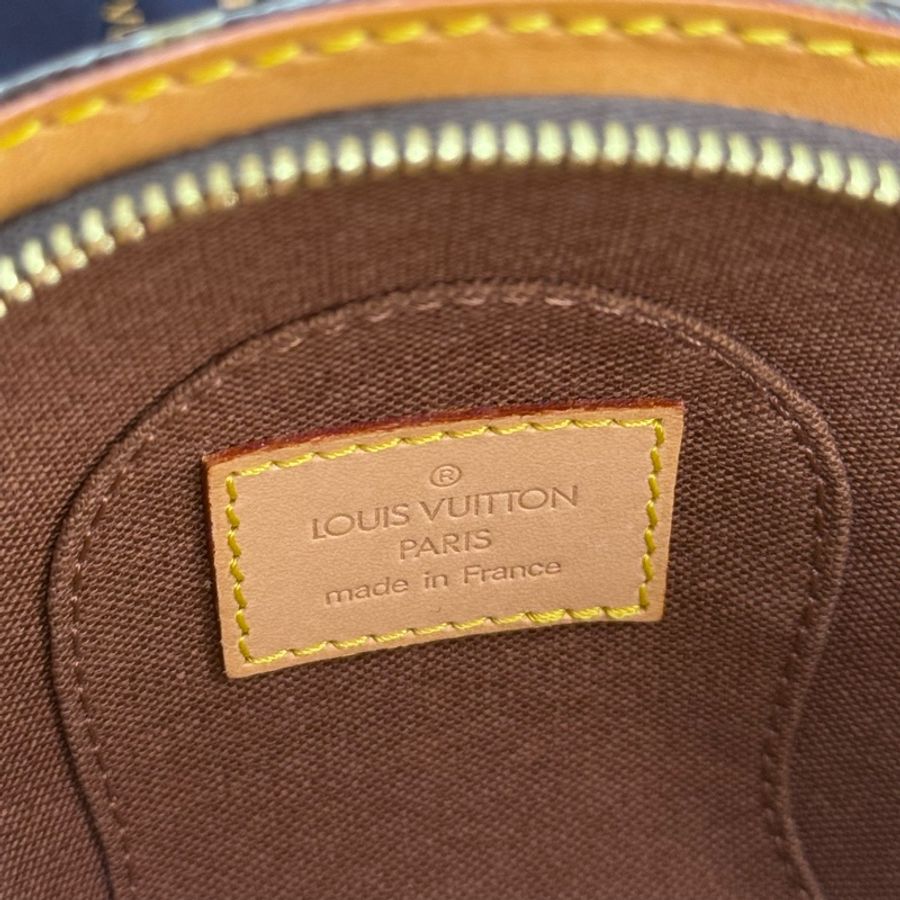 LV M51129 ELLIPSE 老花貝殼拉鍊手拿包化妝包晚宴包-15