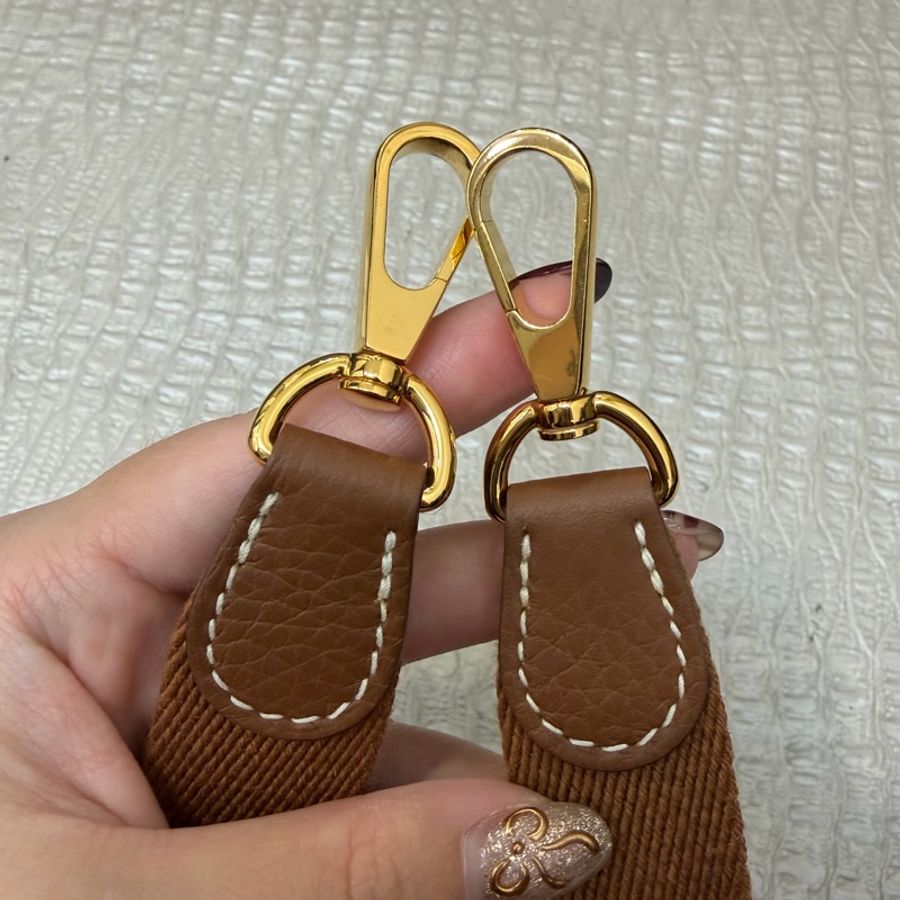Hermes 金棕TC金釦Mini Eveylne 一代-12