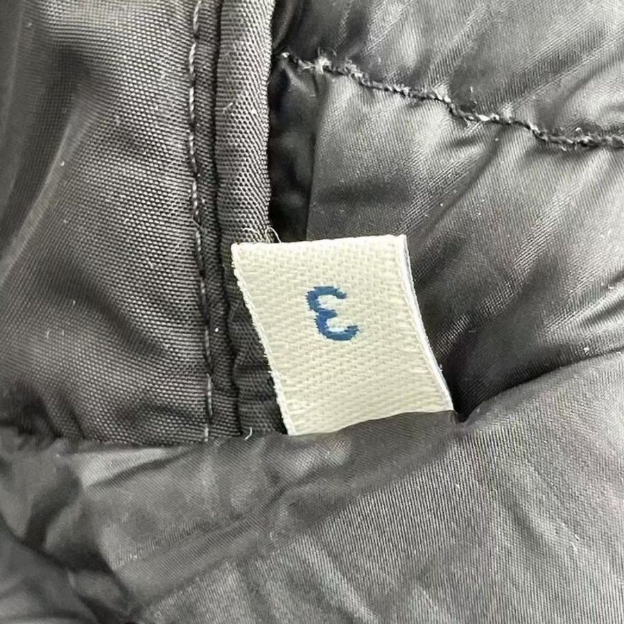 Moncler 男款黑色雙層領羽絨外套 衣長80cm,胸圍110cm, 9新 配件塵袋-3
