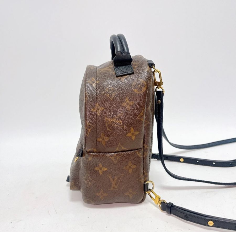 【全網最低價✨95%新✨有塵袋】LV Palm Springs老花mini小書包|雙肩包 CE8912-3