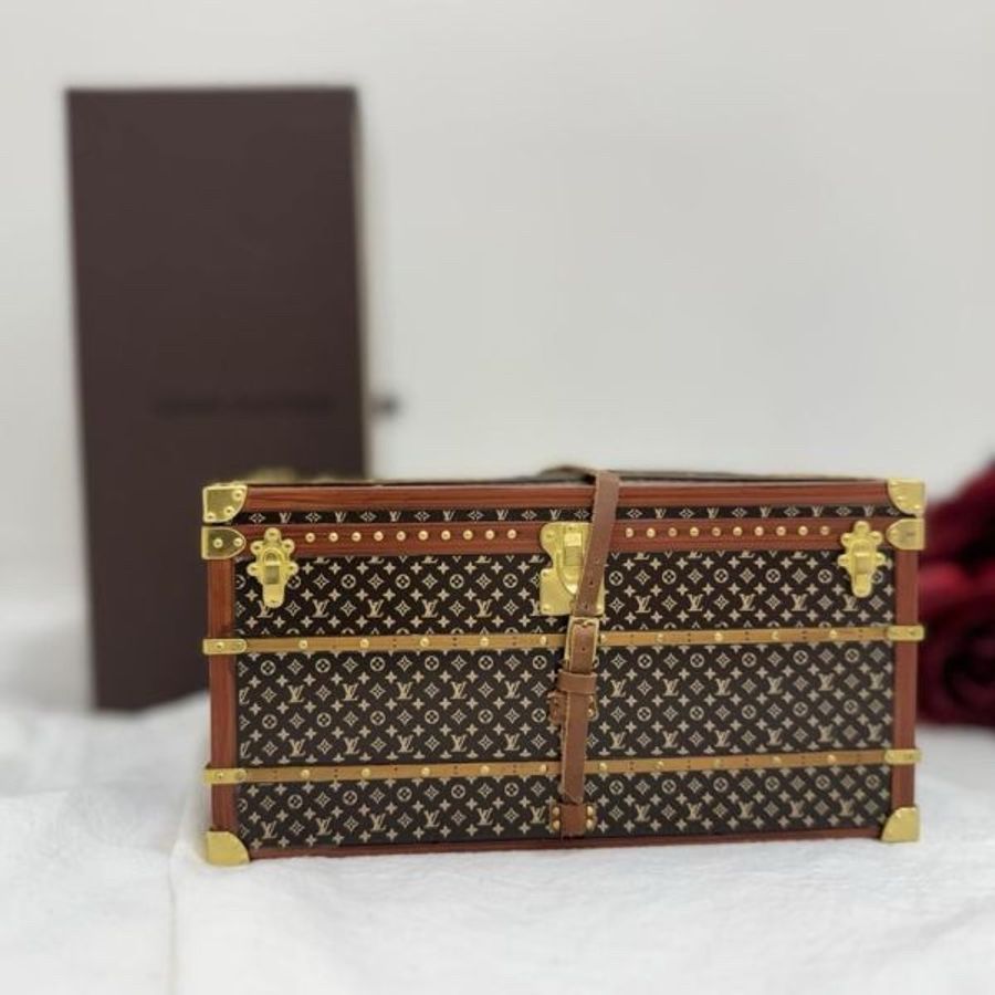 Louis Vuitton 行李箱造型擺飾 vintage 二手 中古 出清-1