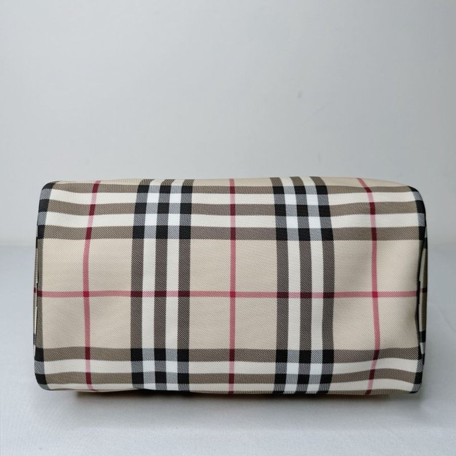 BURBERRY Nova經典格紋波士頓包-9