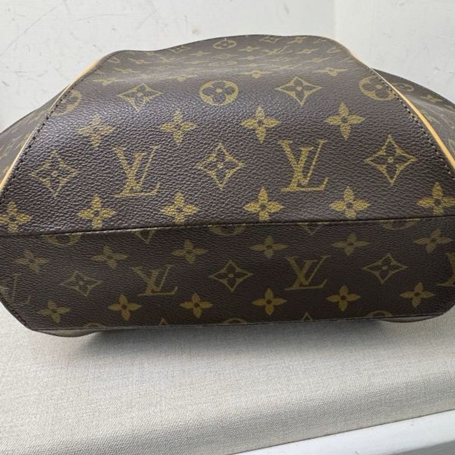 Louis Vuitton 中古款 大號 老花 河蚌包 vintage 二手 出清-21