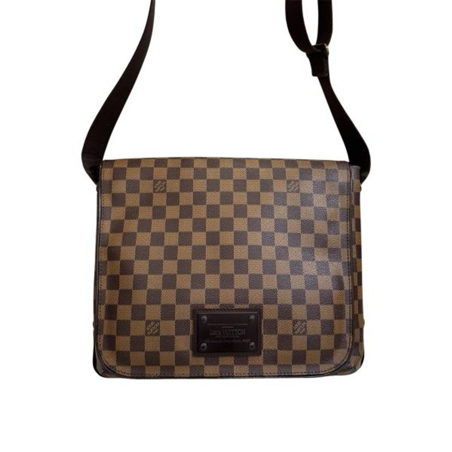 Louis Vuitton Brooklyn GM 棋盤格郵差包 男女通用 vintage 二手 中古-3