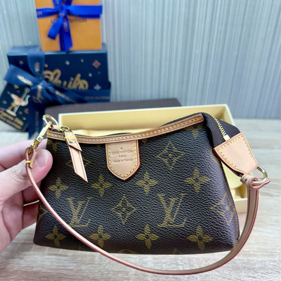 LV M40309 Delightful mini 迷你小手提手拿包晚宴包麻將包-6