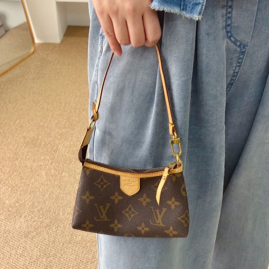 LV M40309 Delightful mini 迷你小手提手拿包晚宴包麻將包-34