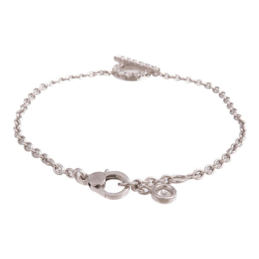 HERMES 18K白金Finesse Bracelet手鏈-2