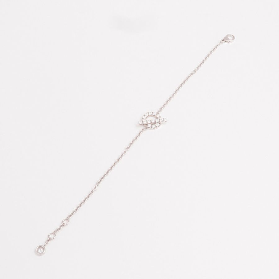 HERMES 18K白金Finesse Bracelet手鏈-7