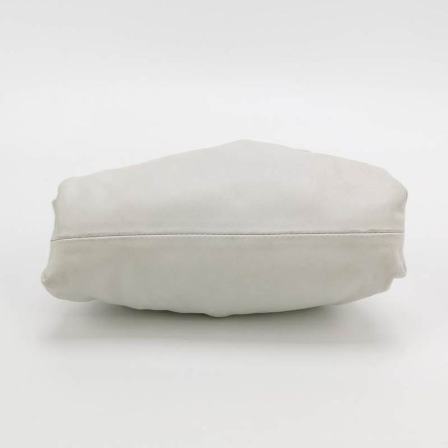 Bottega Veneta Pouch雲朵包迷你牛皮純色褶皺斜挎包單肩包-5