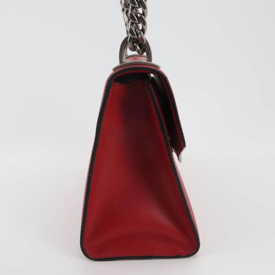 Prada Monochrome牛皮純色字母logo信封式翻蓋斜挎包-3