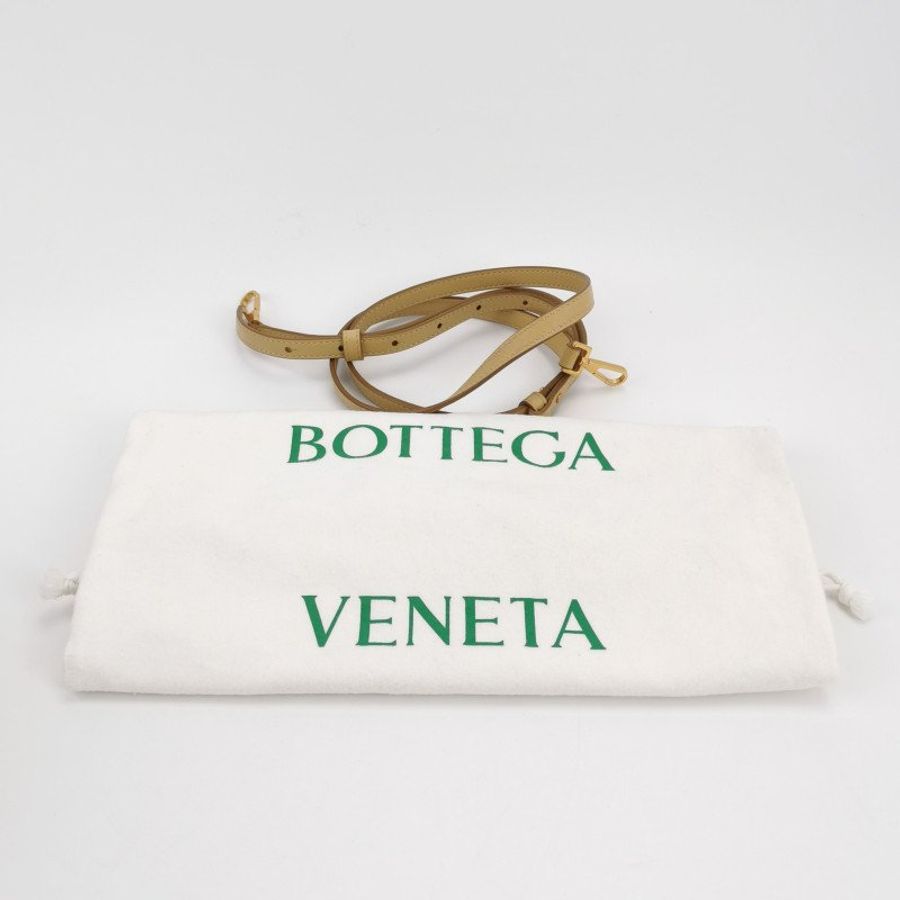 Bottega VenetaArco迷你牛皮Intrecciato編織斜挎包-8