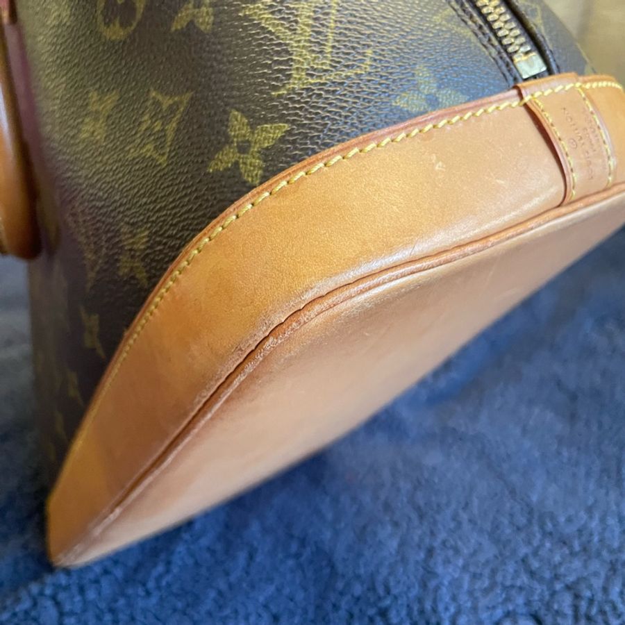 Louis Vuitton Alma PM老花貝殼包-11