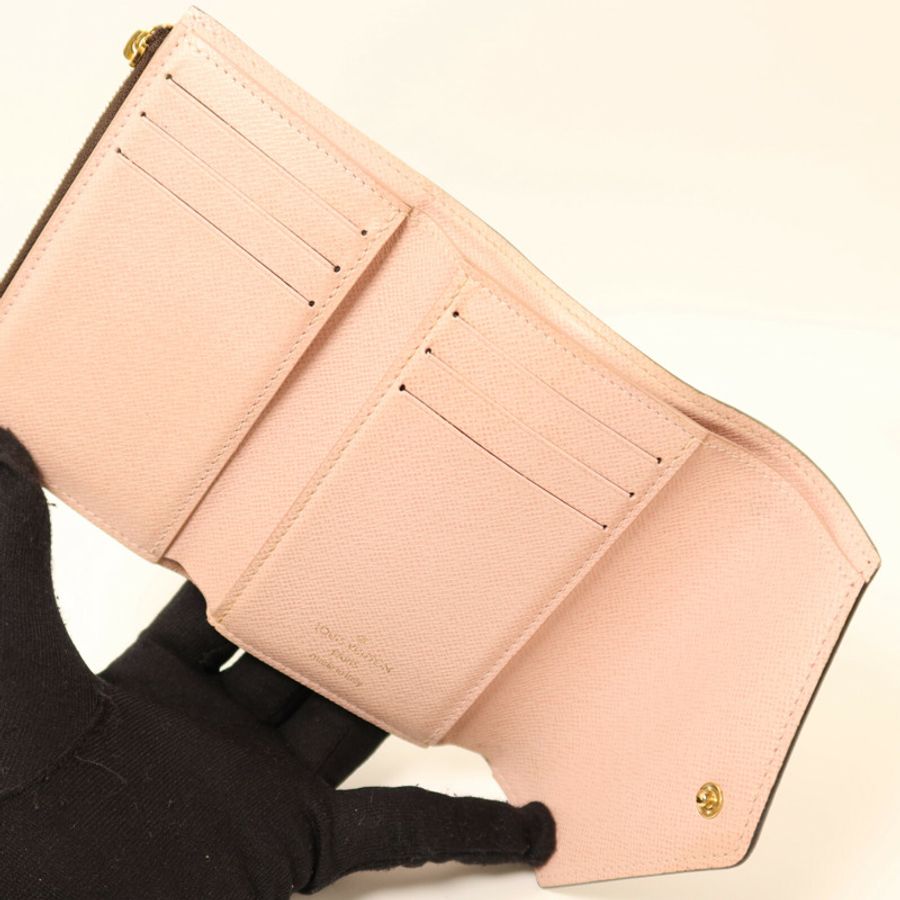 LOUIS VUITTON Monogram Victorine Wallet金扣錢包-4