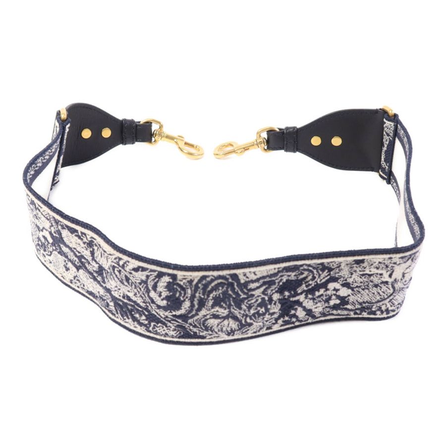 Dior 帆布Shoulder Strap金扣肩帶-2
