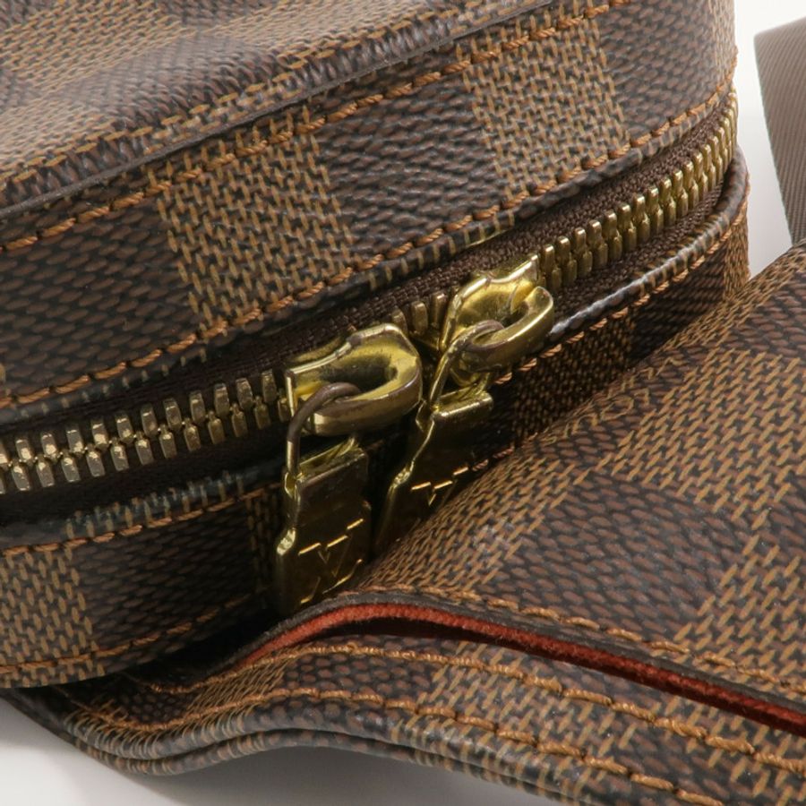 LOUIS VUITTON Damier Geronimos金扣腰包-12