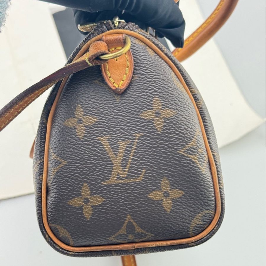 【85%新✨經典保值】LV NANO SPEEDY 枕頭包-2