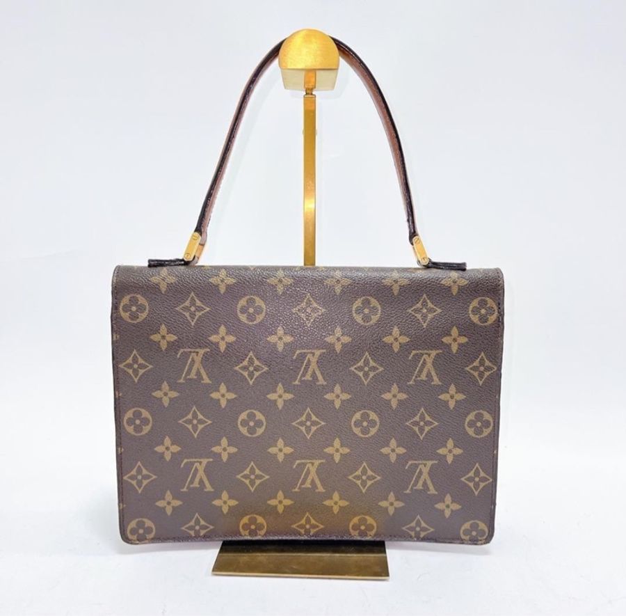 【90%新✨全網最低價】LV Concorde棕色手提包公文包-1
