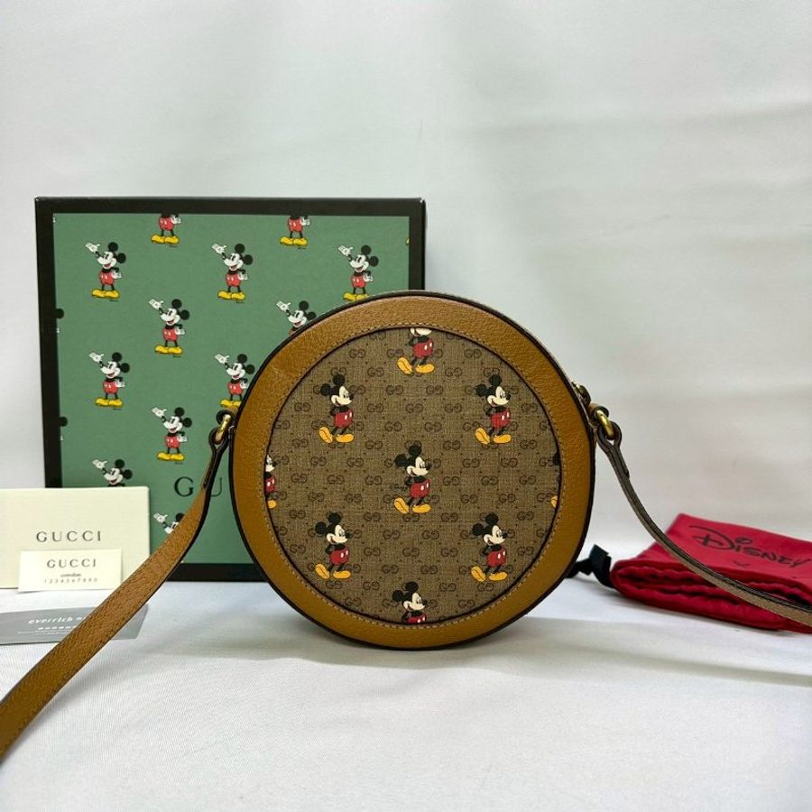GUCCI Disney聯名米奇圓餅包-1
