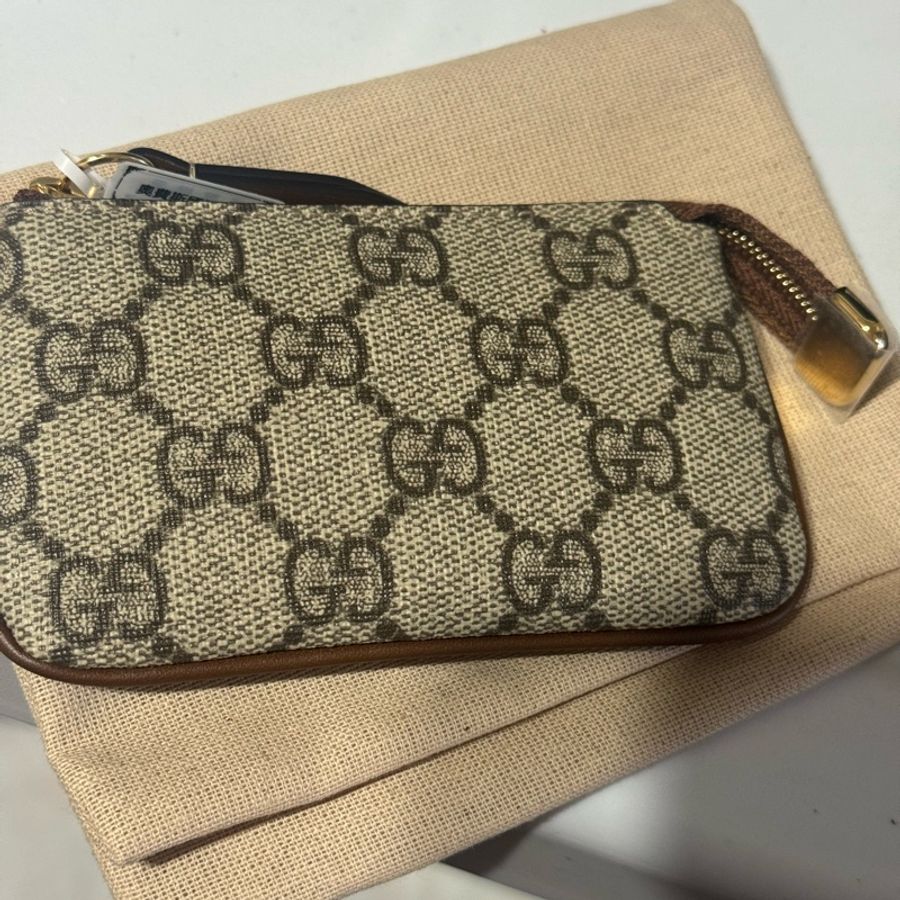 GUCCI老花精典零錢包-1