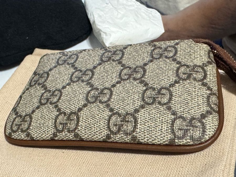 GUCCI老花精典零錢包-4