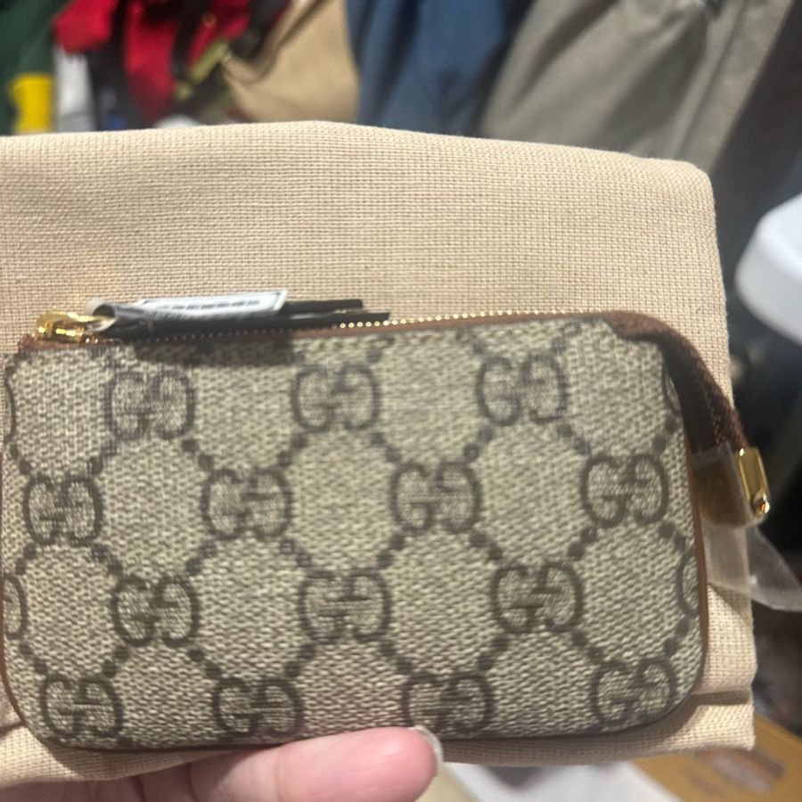 GUCCI老花精典零錢包-6