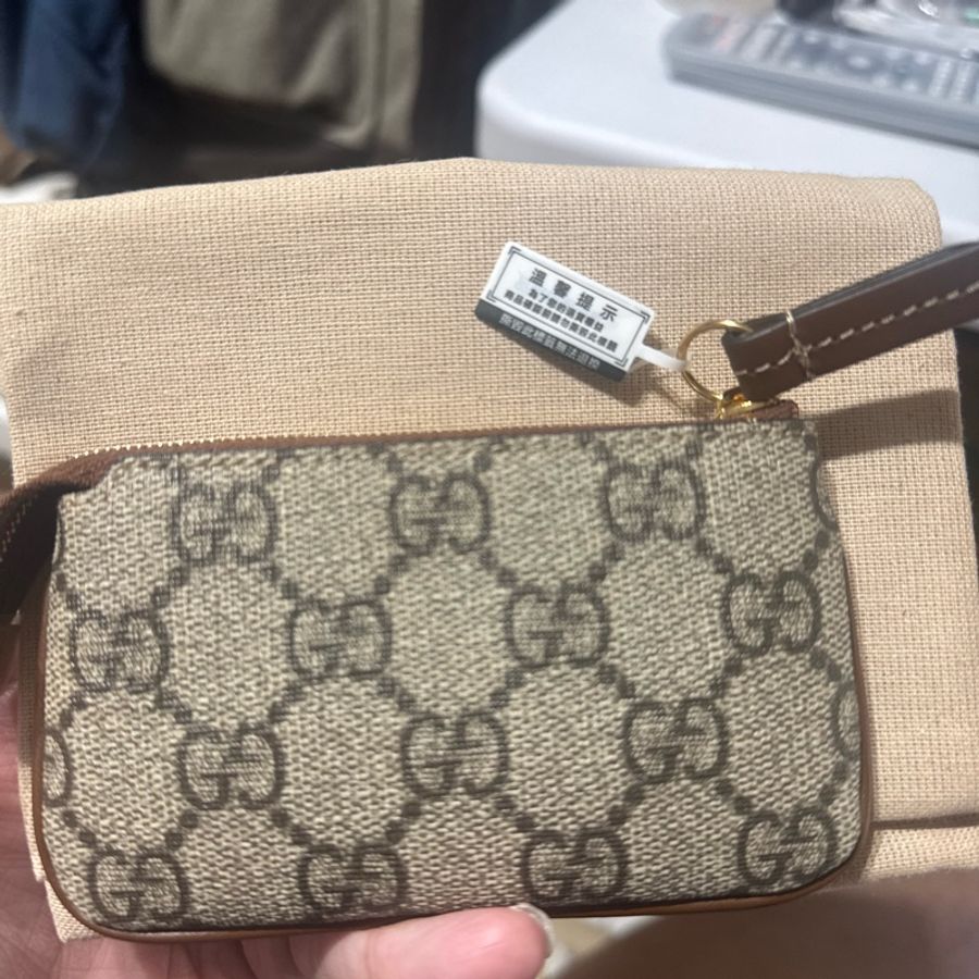 GUCCI老花精典零錢包-7