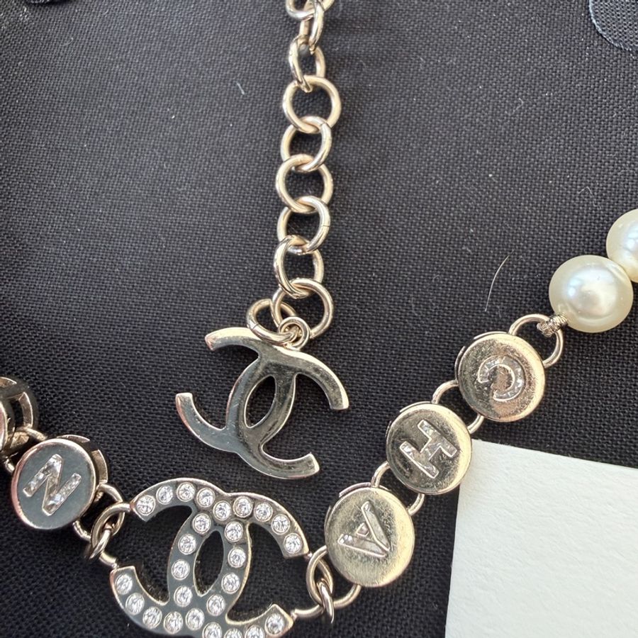 Chanel✨choker 珍珠頸鏈頸鍊項鍊-4