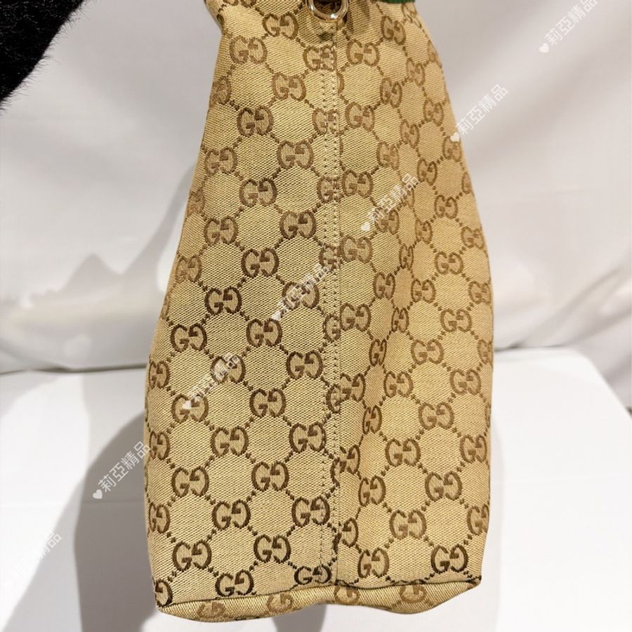 莉亞精品♡ Gucci 新款托特包 九新美包-4