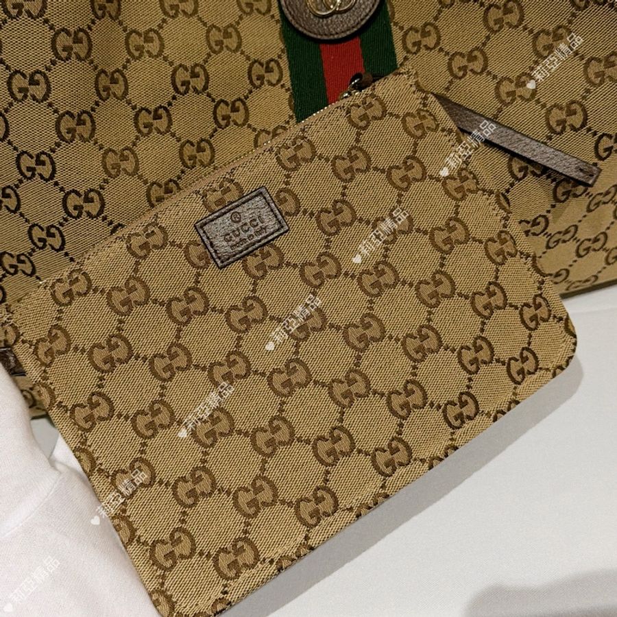 莉亞精品♡ Gucci 新款托特包 九新美包-12
