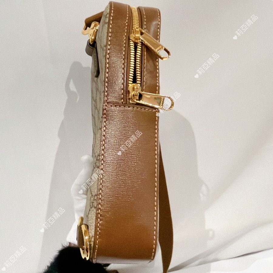 莉亞精品♡ Gucci 胸包 二手美包-5