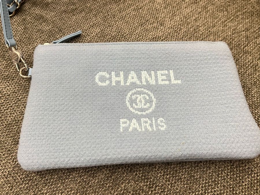 Chanel 小號 寶寶藍沙灘包 24年春夏款 原價17萬-10