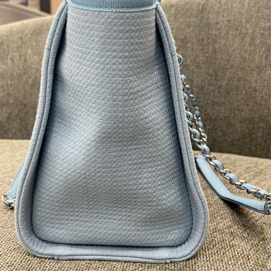 Chanel 小號 寶寶藍沙灘包 24年春夏款 原價17萬-17