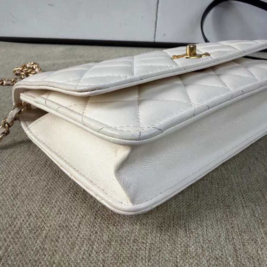 【95新 ✨ 全網最低價!】Chanel Woc白金 金球 保值特別款(購買前先查詢庫存❗️)-14