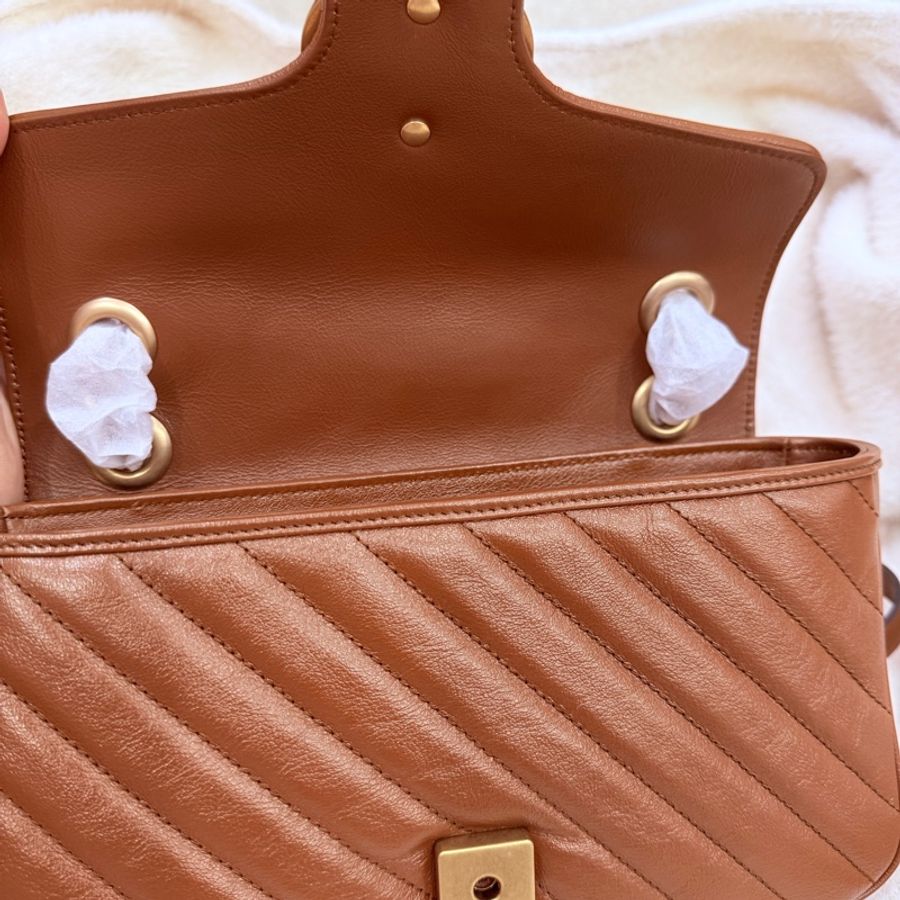 💖全新💖Gucci GG Marmont馬蒙中號肩背包 520大優惠買到賺到$50,998-12