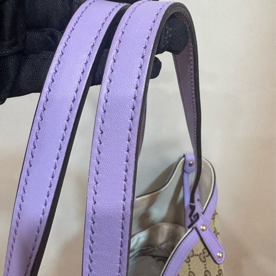 Gucci 薰衣草紫子母托特包-1