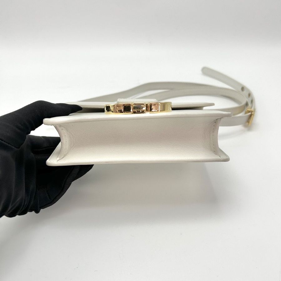 DIOR 白金蒙田30超mini盒子肩背斜背包15*11*4 98新配件塵袋-3