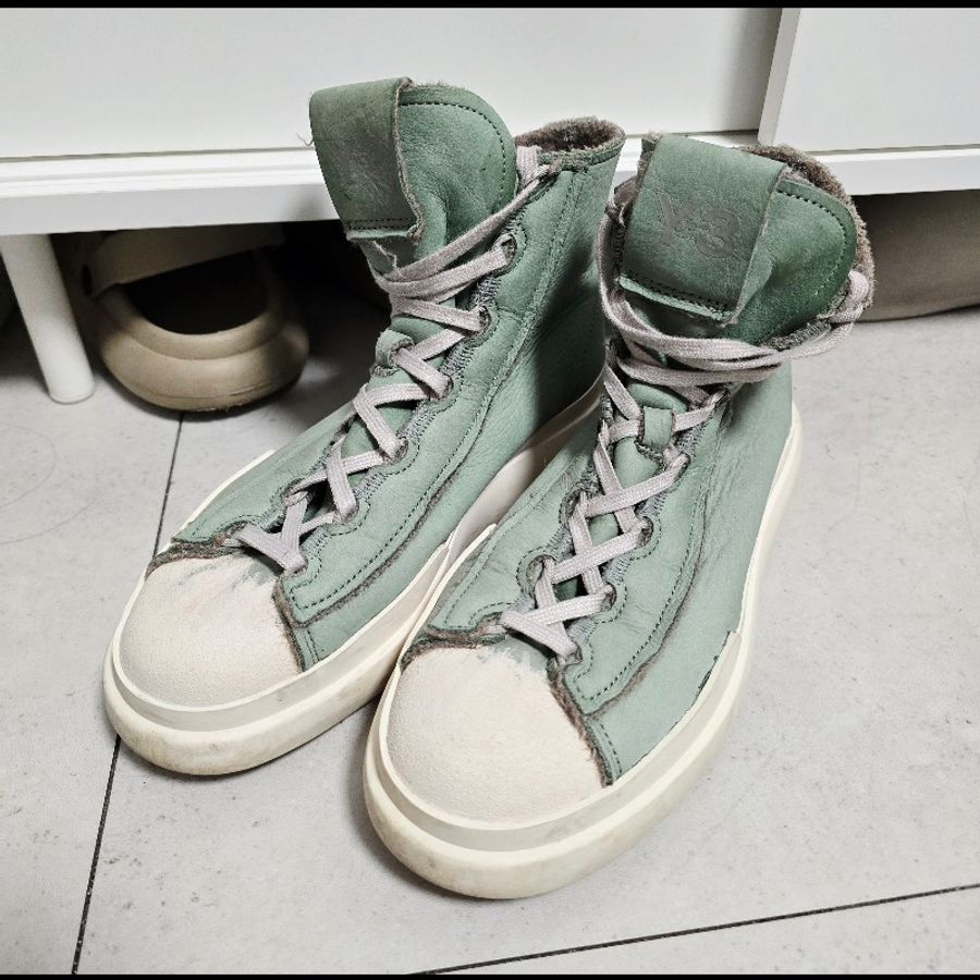 Y-3 Yohji Yamamoto 長筒休閒鞋-0
