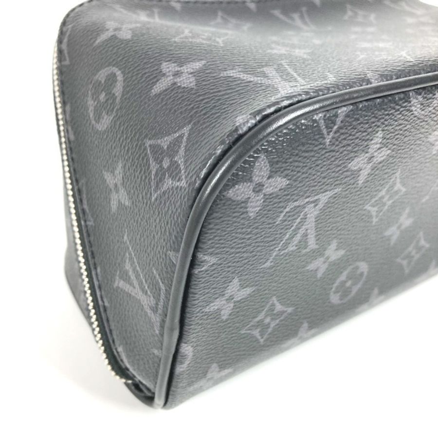 路易威登 M11508 Monogram Eclipse 男士黑色帆布化妝包/手拿包/備用手包-6