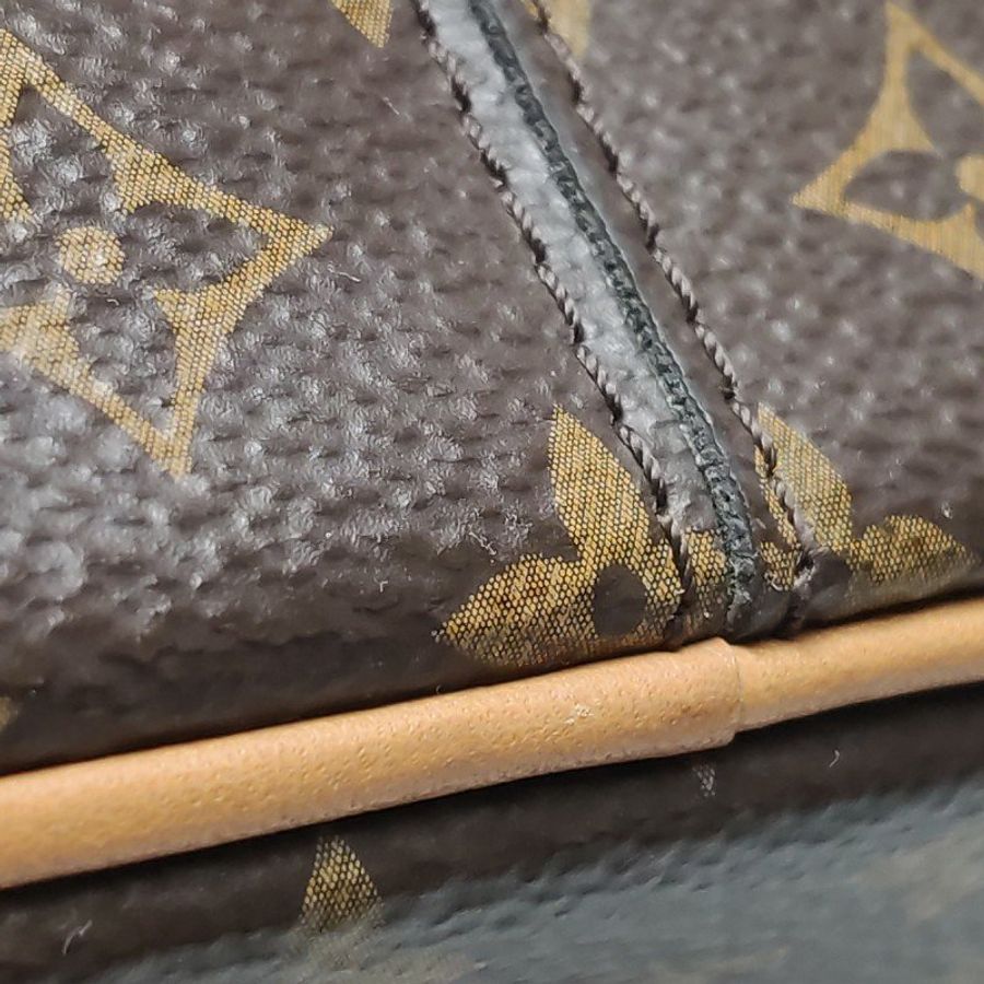 Louis Vuitton(LV)Boite Chapeau小號植鞣革Monogram印花圓餅包斜挎包單肩包-13