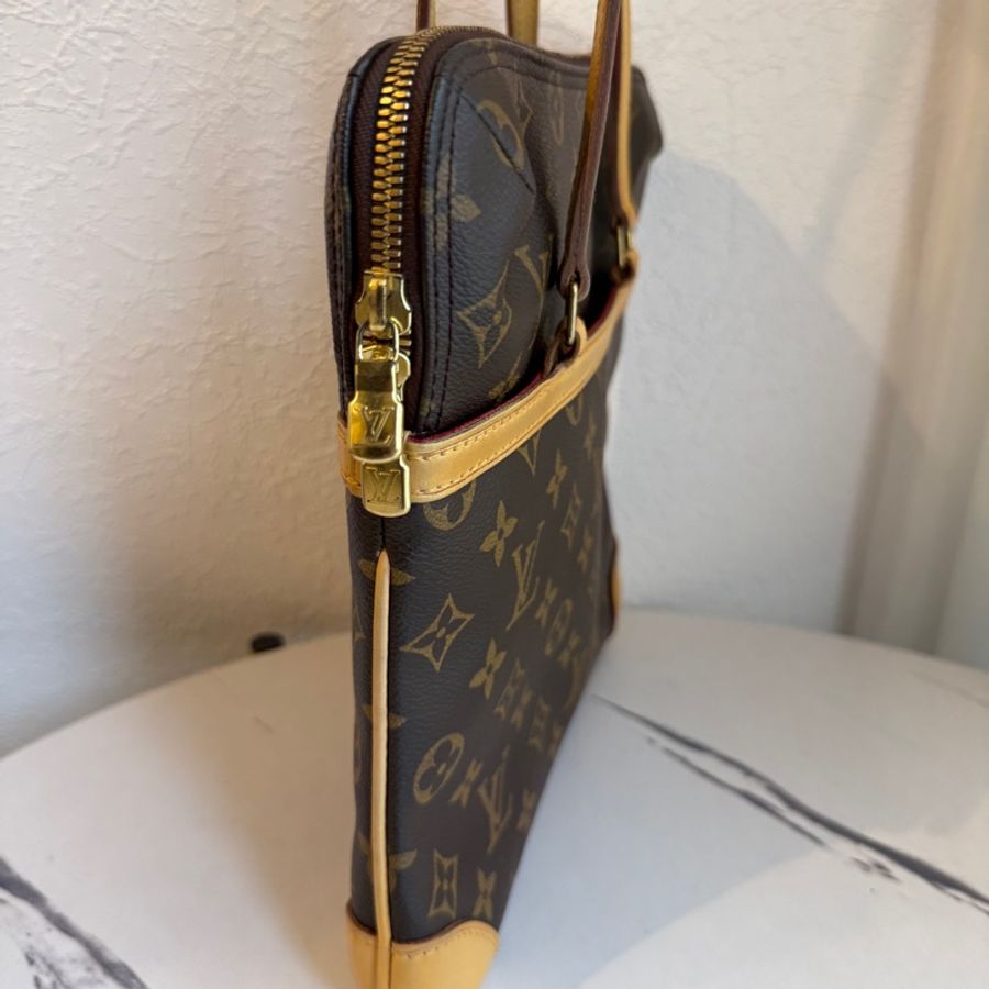 Lv 枕頭肩背包 絕版款-4
