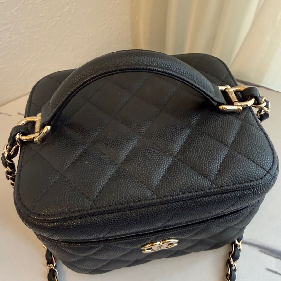 Chanel 荔枝化妝箱包😍😍😍-15