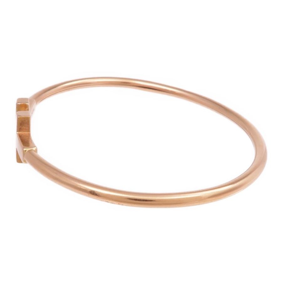 TIFFANY&CO 18K玫瑰金T Wire Bracelet手鐲-1