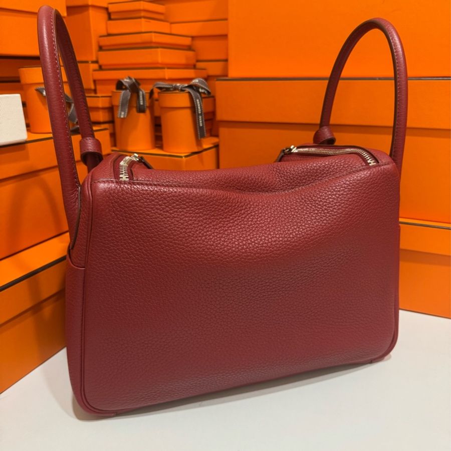 Hermes Lindy30 國旗紅 框R刻 🧲 近全新閒置-1